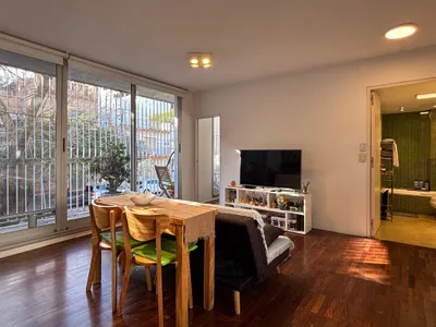 Venta departamento monoambiente · Balcón · Cochera cubierta · Terraza · Coghlan